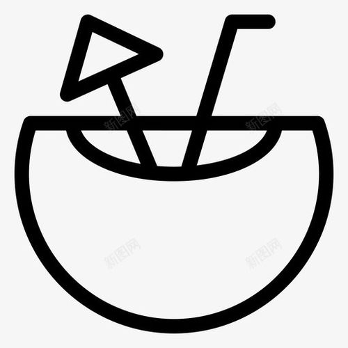 椰子食品新鮮圖標(biāo) 標(biāo)志 ui圖標(biāo) 設(shè)計(jì)圖片 免費(fèi)下載 頁面網(wǎng)頁 平面電商 創(chuàng)意素材 椰子圖標(biāo)